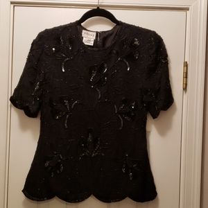 Dressy sequined top
